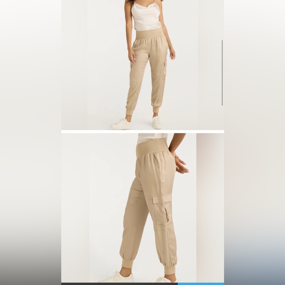 Cinq a Sept Giles Pant-in Khaki - Small - NWT